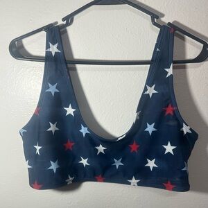 Old Navy - Patriotic Scoop Neck Bikini Top - Size XL